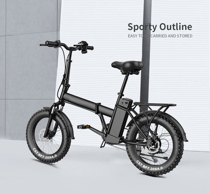 48v δίπλωμα του ηλεκτρικού βάρους δικτύου ποδηλάτων ελαφριού 27kg με το παχύ ελαστικό αυτοκινήτου 14in