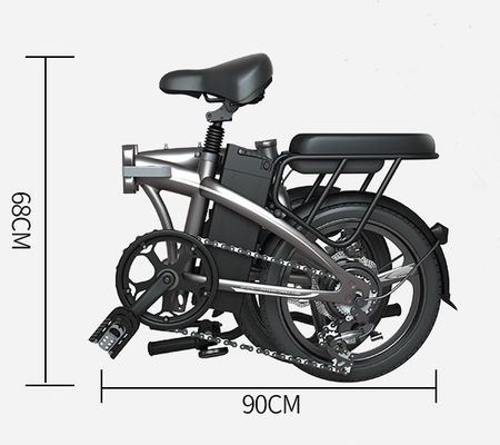 20 έξοχο ελαφρύ ηλεκτρικό ποδήλατο, πτυσσόμενο ηλεκτρικό ποδήλατο 7.5AH για τους ενηλίκους 7speed