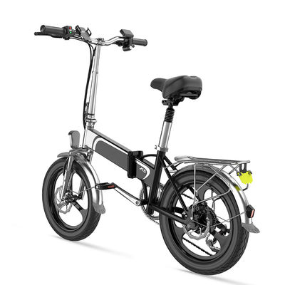 7speed ελαφρύτερο διπλώνοντας ποδήλατο Ε, υπερβολικό ελαφρύ ηλεκτρικό διπλώνοντας ποδήλατο 36V