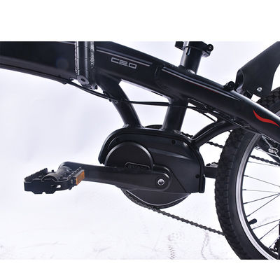 20 υπερβολικό ελαφρύ ηλεκτρικό διπλώνοντας ποδήλατο 0.25KW ίντσας με τη μέση μηχανή Drive Bafang