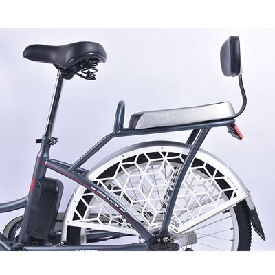 Το εκλεκτής ποιότητας ηλεκτρικό ποδήλατο πλαισίων χάλυβα, ελαφρύ πεντάλι 22in βοηθά το ποδήλατο