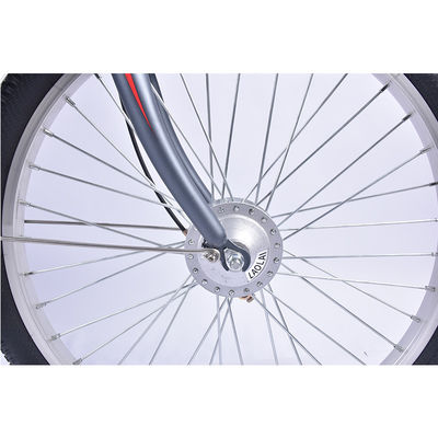 Το εκλεκτής ποιότητας ηλεκτρικό ποδήλατο πλαισίων χάλυβα, ελαφρύ πεντάλι 22in βοηθά το ποδήλατο