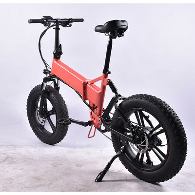 330LBS ηλεκτρικό ποδήλατο ροδών υποστήριξης παχύ που διπλώνει με την μπαταρία λίθιου 10Ah