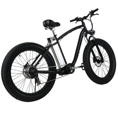 Ηλεκτρικό ποδήλατο 26 ίντσας βουνών παραλιών ηλεκτρικό ποδήλατο ροδών Ebike παχύ για τους ενηλίκους