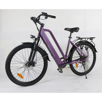 21Speed ελαφρύ γυναικείο ηλεκτρικό ποδήλατο με τις ρόδες 27.5x1.95in