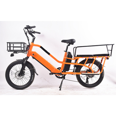 Ποδήλατο φορτίου Ε τσαντών cOem για την παράδοση 750W τροφίμων κατόχων διαρκούς εισιτήριου